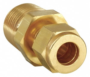 17-2550RK Fitting,1/4 tube x 1/8 NPT male,brass