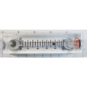 31-0023RK-01 Flowmeter,0.2 - 2.0 SCFH,w/valve,w/male 1641 quick disconnect,for Eagle flow measurements