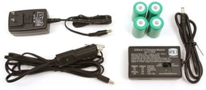 49-2177RK Battery charger, 100-240 VAC adapter and 12 VDC with vehicle plug adapter, EAGLE 2