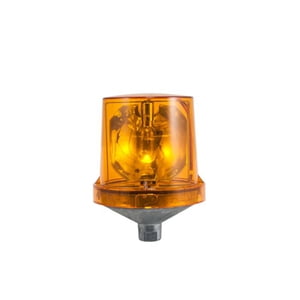 51-0054RK Rotating alarm light, amber, 115 VAC, Federal Signal 225-120V-A