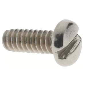 10-0196RK Screw, 6-32 x 3/16,pan,slotted,SS