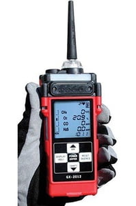 72-0290-16-G GX-2012, 3-sensor, LEL/O2/H2S, with alkaline & Li-ion battery packs/charger/AC & DC adaptrs