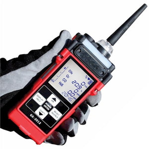 72-0290-19-H GX-2012, 3-sensor, LEL/% volume CH4/CO, with Li-ion battery pack, no charger