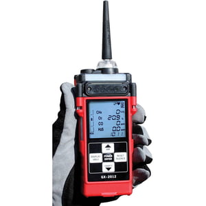 72-0292-19-H GX-2012, 3-sensor, LEL/% volume CH4/CO, with Li-ion battery pack, no charger,CSA type