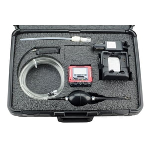 72-0314RKC-51 Confined space kit including a GX-2009 with 115 VAC charger, screwdriver, padded case, hand aspirator assembly with 10' hose, and probe