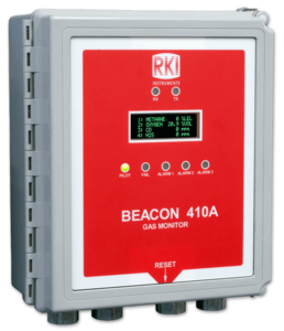 72-2104A-02 Beacon 410A, four channel controller with strobe light (no sensor)