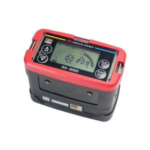 73-0615 RX-8000, 0-100% LEL & 0-100% vol CH4, & 0-25% O2, land version (methane calibration) with alkaline battery pack