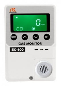 73-1203-03-CSA EC-600 carbon monoxide monitor, 0-150 ppm, 24 VDC operation with 3 meter sensor cable, CSA version