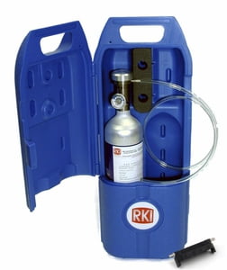 81-EC600-LV Cal Kit, fixed for EC-600, 34L cyl 50 ppm CO in N2, reg with gauge & knob, cal cup, case & tubing