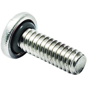 10-0209RK-01 Screw,6-32x3/8,w/O-ring,SS