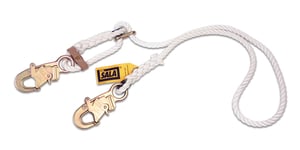 DBI-SALA 1232210 6ft. Rope Adjustable Positioning Lanyard Polyester