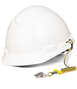 DBI-SALA 1500062 Hard Hat Coil Tether, 2 lb. capacity (100 Pack)