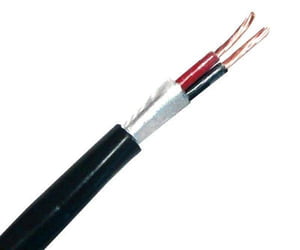 47-1213RK Cable,2 conductor w/shield/drain,16 AWG,direct burial type