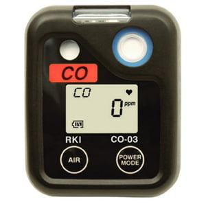 73-0060 CO-03, 0-500 ppm CO with alligator clip and alkaline batteries