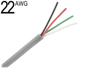 47-1209RK Cable,4 conductor,22 AWG,for PS-2 sensor