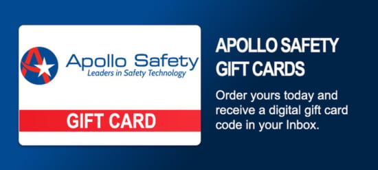 Apollo Safety Gift Card Apollo Safety Gift Card