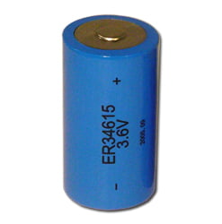 49-1415RK Battery,Lithium,3.6 V,19 Ah,D size