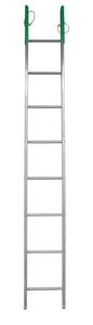 DBI-SALA 8518507 Advanced 8 ft. Aluminum Ladder Section with Connector Channels and Pin Locks