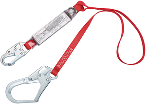 DBI-SALA 1340125 Protecta PRO 6 ft. Shock Absorbing Lanyard with Snap Hook and Steel Rebar Hook