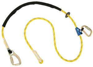 DBI-SALA 1234081 8 ft. Pole Climber's Adjustable Rope Positioning Lanyard