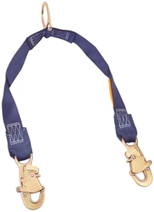 DBI-SALA 1231470 2ft Rescue/Retrieval Y-Lanyard with D-ring and Snap Hooks