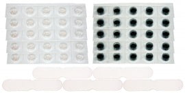 33-7117RK-05 Filter set for 5 instruments, 5 charcoal disk & 5 H2S scrubbers, GX-2009