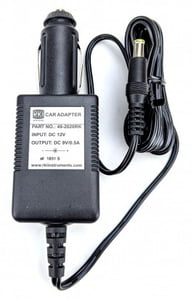 49-2020RK 12 VDC Adapter for charger with vehicle  plug (charger base not included), GX-2009/GX-2012/Gas Tracer