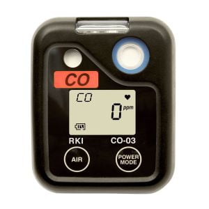 73-0060-05 CO-03, 0-500 ppm CO with alligator clip, alkaline batteries and calibration cup