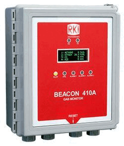 72-2104A-03 Beacon 410A, four channel controller with terminals for battery charger and strobe light (no sensors or back-up battery)