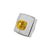 51-0100-AMB Strobe, white housing, with amber lens cover, 8 to 33 VDC, NEMA 4X, SpectraAlert