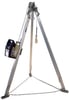 DBI-SALA 8300032 Advanced 7 ft. Aluminum Tripod with Salalift II Winch - 90 ft. of 3/16" Galvanized Steel Wire Rope