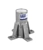 DBI-SALA 8518347 Advanced Stainless Steel Floor Mount Sleeve Davit Base