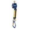 DBI-SALA 3101211 Nano-Lok 6 ft. Self Retracting Lifeline - Dyneema Fiber, Polyester Web, Aluminum Carabiner, and Swiveling Anchor Loop