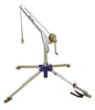 DBI-SALA 8302500 Advanced 2-Piece Rescue Davit System with Folding Base and Arm and 50 ft. Synthetic Rope Winch