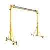 DBI-SALA 8517781 A-Frame Adjustable Height Rail System with 16 ft. to 22.5 ft. Height Overhead Rail and 30 ft. Width