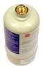 RKI 81-0160RK-02, Calibration Gas Cylinder, 10ppm H2S/50 ppm CO/50% LEL CH4/12% O2, 58L by RKI Industries