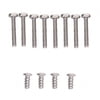 10-1100RK-03 Screw sets, 8 case screws and 4 battery cover screws for GasWatch 2