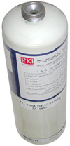 RKI 81-0018RK, Calibration Gas Cylinder, isobutane 50% LEL in Air, 17L by RKI Industries