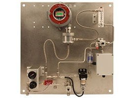 30-0954RK-268 Aspirator panel for one LEL and one IR Direct Connect or S2 transmitters, with flow switch