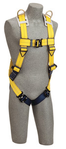 DBI-SALA 1110608 Delta Vest-Style Retrieval Harness with Back and shoulder D-rings, quick connect buckle leg straps (size X-Large). by Capital Safety