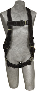 Cap-Saf-1105477 DBI-SALA 1105477 Delta Vest-Style Harness For Hot Work Use with Back D-ring, PVC coated hardware (size X-Large)