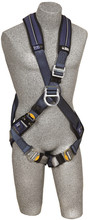 DBI-SALA 1109801 ExoFit? XP Cross-Over Style Climbing Harness with Back and front D-rings, quick connect buckle leg straps (size Medium)