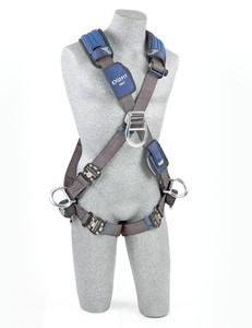 DBI-Sala 1113115 ExoFit NEX? Cross Over Style Harness Aluminum  Front, Back & Side d-rings,locking quick connect buckles, Size X-Large