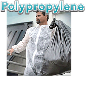 Enviroguard Polypropylene  White 18 inch length sleeves with elastic on both ends, PN# 5501, 250 per case