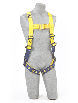 Delta Vest Style Harnesses with Front & Back D-Rings & Tongue Buckles Medium 1107807 Capital Safety