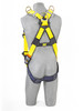 DBI-SALA 1101794 X-Large Delta Vest-Style Retrieval Harness with Back and shoulder D-rings, pass-thru buckle leg straps by Capital Safety