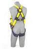 DBI-SALA 1102092 Delta? Vest-Style Climbing Harness with with Back and front D-rings, quick connect buckle leg straps (size X-Large)