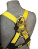 DBI-SALA 1105825 Delta Derrick Harness with Back and lifting D-rings, tongue buckle legs and pass-thru connection for 1000545 derrick belt (Large)