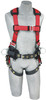 DBI-Sala 1191208 PRO Harness, Construction Style, Tongue Buckle Legs, Back & Side D-rings, Hip Pad and Belt, Small by Capital Safety