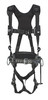 DBI-Sala 1113525 Aluminum back D-ring, locking quick connect buckle leg straps and comfort padding (size Large) with lineman belt (size D25)